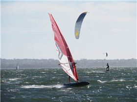 Foil Fest 2021 Action at the Goolangatup Sailing Carnival