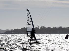 Foil Fest 2021 Action at the Goolangatup Sailing Carnival