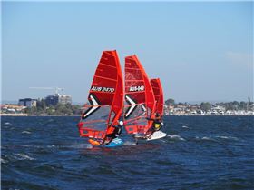 Foil Fest 2021 Action at the Goolangatup Sailing Carnival