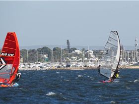 Foil Fest 2021 Action at the Goolangatup Sailing Carnival