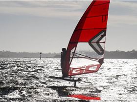Foil Fest 2021 Action at the Goolangatup Sailing Carnival