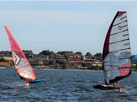 Foil Fest 2021 Action at the Goolangatup Sailing Carnival