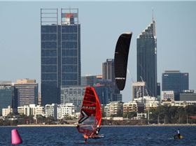 Foil Fest 2021 Action at the Goolangatup Sailing Carnival
