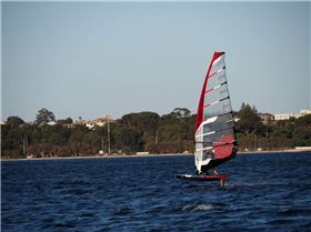 Foil Fest 2021 Action at the Goolangatup Sailing Carnival