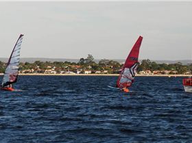 Foil Fest 2021 Action at the Goolangatup Sailing Carnival