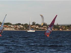 Foil Fest 2021 Action at the Goolangatup Sailing Carnival