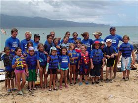 Phoebe windsurfing camp day 2