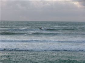 Winter at the G 5mt swell 30 knots plus