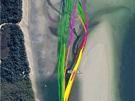 Trackmap Sandy Point 24-01-19