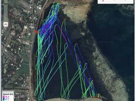 Albany January 2017 trackmap