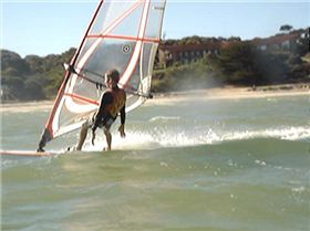 "look mum no hands!"