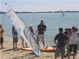 Barmera windsurf demo