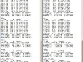 UBX Logit comparison 5Hz sAcc v's SDOP