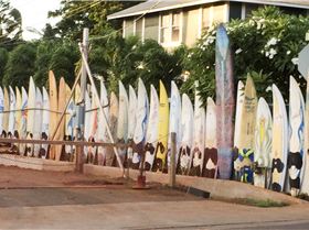 Paia board fence