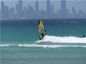 Wavesailing small Currumbin