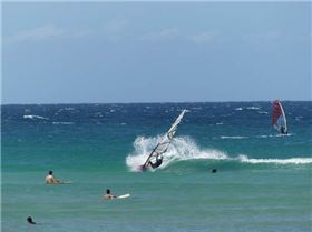 Wavesailing small Currumbin