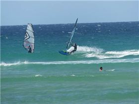 Wavesailing small Currumbin