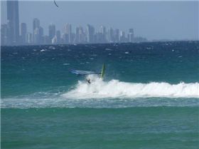 Wavesailing small Currumbin