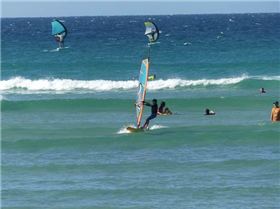 Wavesailing small Currumbin