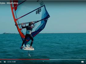 Gybe foil 5 flip