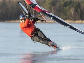 Ice Wingsail with fine profile wing