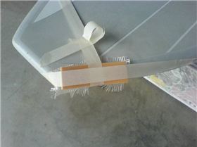 Nose repair on fanatic slalom