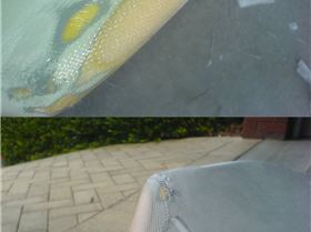 Nose repair on fanatic slalom