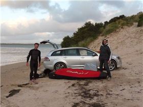 late session Sandy Point speed fortnight