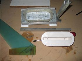 silicon fin mould