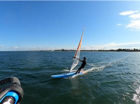 Early Spring day at the end of Winter 2022 with a lot of sails and wings out