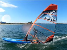 Early Spring day at the end of Winter 2022 with a lot of sails and wings out