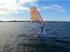 Early Spring day at the end of Winter 2022 with a lot of sails and wings out