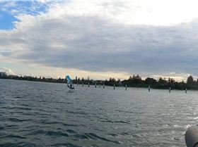 Early Spring day at the end of Winter 2022 with a lot of sails and wings out