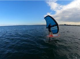 Early Spring day at the end of Winter 2022 with a lot of sails and wings out