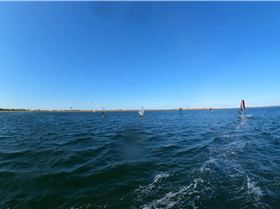 Early Spring day at the end of Winter 2022 with a lot of sails and wings out