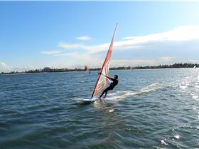 Early Spring day at the end of Winter 2022 with a lot of sails and wings out