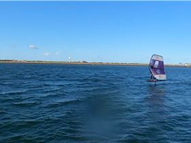 Early Spring day at the end of Winter 2022 with a lot of sails and wings out