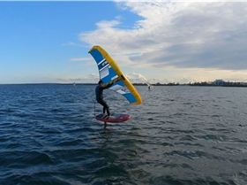 Early Spring day at the end of Winter 2022 with a lot of sails and wings out