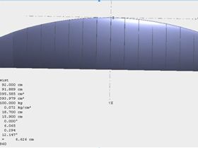 esquema fuerzas foil wing design