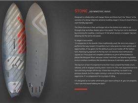 Stone waveboard
