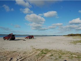 Lake George near Beachport. Not very windy.