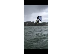 Dave Sorensen in full flight!