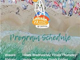 Lancelin- Slalom schedule