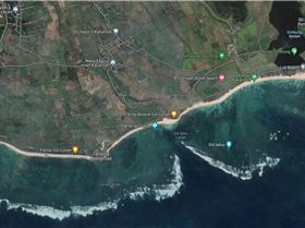 Southeast Lombok Kaliantan beach