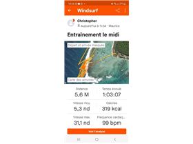 GPS data Christopher One Eye