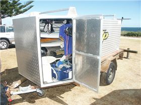 Tiff & Mart's Windsurfer Trailer