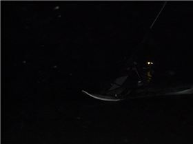 Sandy Point night sailing. Craig and Mat