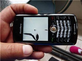 Breaking a mast and a Blackberry