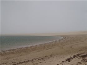 sand dunes lost on flying sand