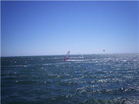 Sailing at Safety bay Dec 3rd